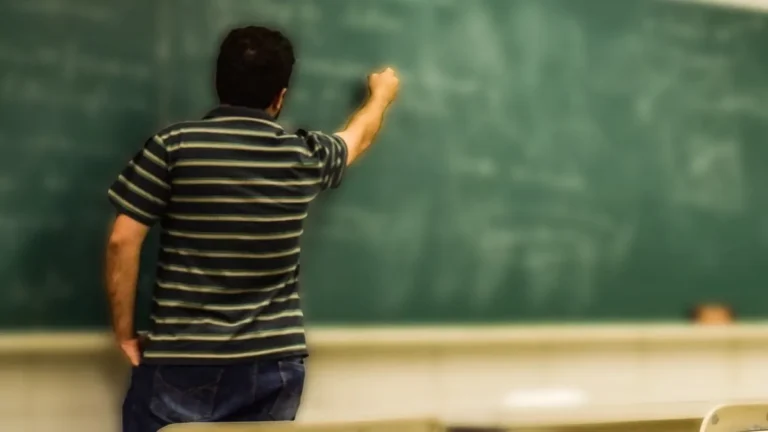drawing on chalkboard